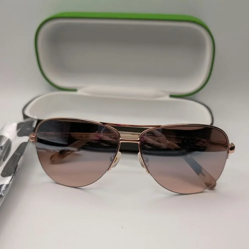 Kate Spade Bethann Sunglasses Rose gold Tortoiseshell